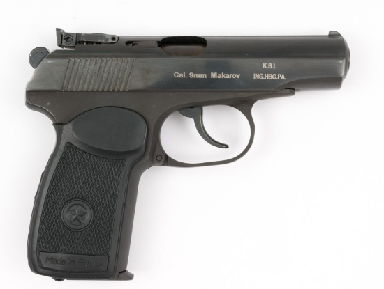 Makarov Semi Auto Pistol, Caliber 9mm Makarov (9x18mm)