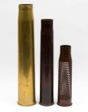 3 Military Shell Casings