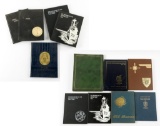 12 United State Ship Memorial Books Incl Scrapbook