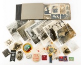 Group of Military Photographs and Ephemera