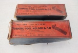 2 J.H. Williams & Co. Turning Tool Holders