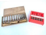 Two Wood Carving Tools Sets incl Miller Falls