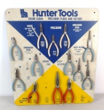 Hunter Tools Precision Pliers and Cutters Dealer Display