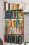 Book Shelves w/ Tool and Automotive Reference Books