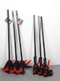 6 Bar Clamps incl Craftsman and Bessey