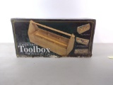 Classic Carpenter's Toolbox with Removable Tray