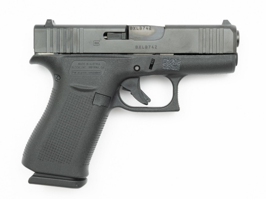 Glock 43X Compact Semi Auto Pistol, Caliber 9mm