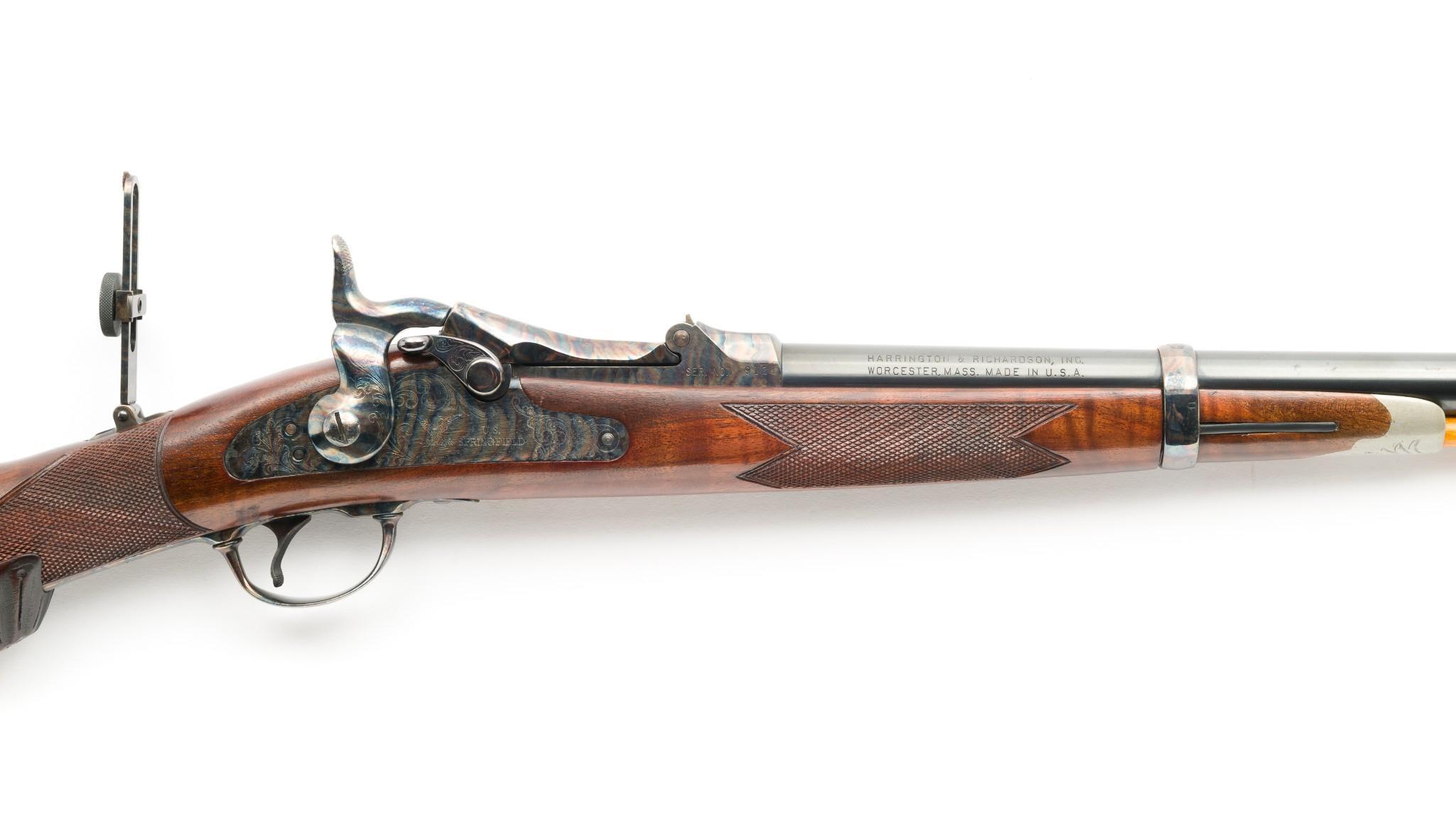 Us Marked Model 1873 Springfield Trapdoor Sporting Rifle