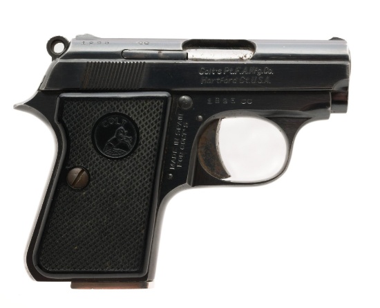 Colt Junior Semi Automatic Pistol, Caliber .25ACP