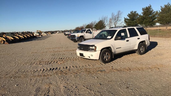 2002 Chevrolet Trailblazer SUV,