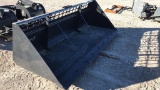 Stout Material Bucket Skid Loader Attachment
