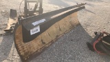 10' Gleedhill Straight Snow Plow with Frame