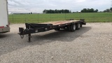 1997 Belshe 10 Ton Tag Trailer,