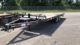 2012 PJ T8222 Tilt Top Trailer,