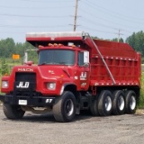 1995 Mack DM690S Dump Truck,