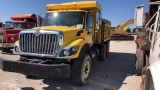 2009 International 7400 Work Star Dump Truck,