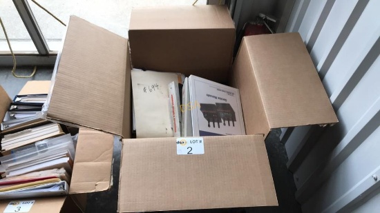 Large Box of Miscellaneous Equipment Manuals
