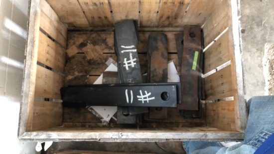 Skid of Bush Hog Blades