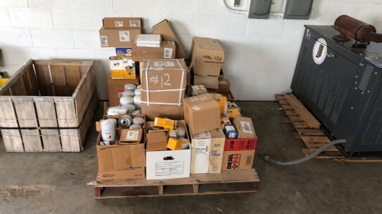 Large Skid of Assorted Oil Filters