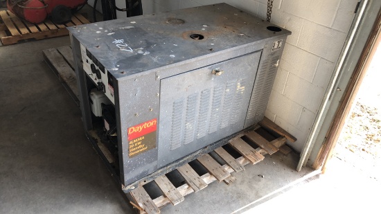 Dayton 4LM38A 20 Kilowatt Standby Generator