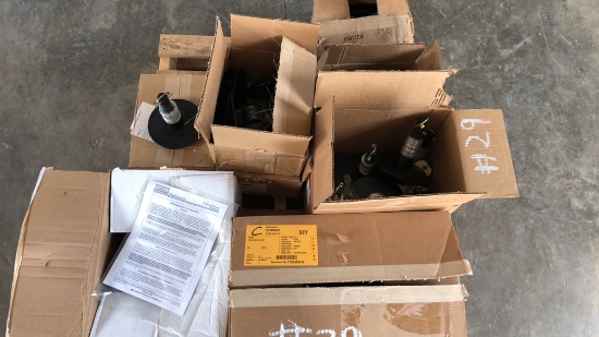 Skid of Assorted Western Snow Plow Skid Shoes