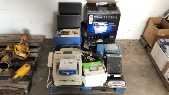 Skid of Office Machinery, Scale Equipment,