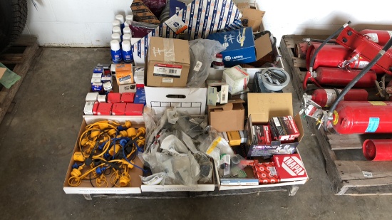 Skid of Assorted Truck and Trailer Lights,