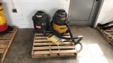 Dayton 15 Gallon Wet/Dry Vac, ShopVac 18 Gallon