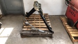 Two Trailer Mount Hand Winches,