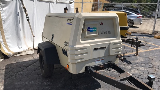 2012 Ingersoll Rand T185 Towable Air Compressor,