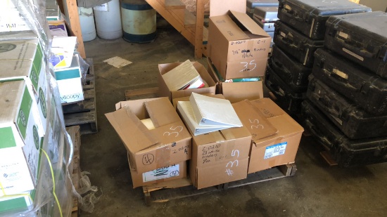 Pallet of Office Supplies