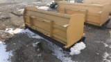 8' Snow Pusher Box Skid Loader Attachment