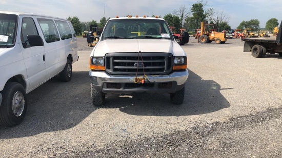 1999 Ford F450 Flatbed Truck,