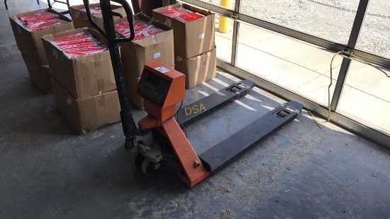 Pallet Jack, Includes A12E Digital Scale