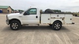 2005 Ford F350 XL Utility Truck,