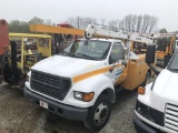 2000 Ford F650XL Super Duty Service Truck,