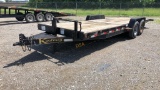 2013 Kaufman 14,000# Tilt Top Tag Trailer,