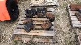 8 - Assorted Front Tractor Weights,