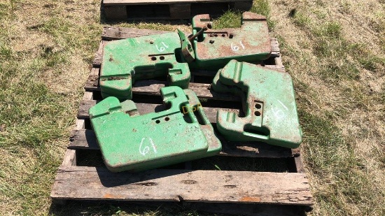 Pallet of Suitcase Weights