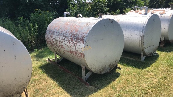 Steel 500 Gallon Fuel Tank