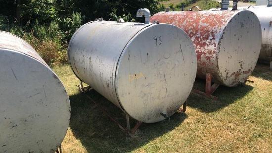 Steel 500 Gallon Fuel Tank