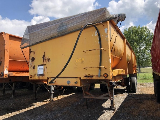 1975 Ravens 30' Steel Demolition Dump Trailer,