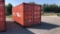 20' Steel Shipping Container,