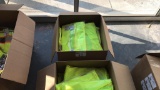 Box of Florescent Green Vests