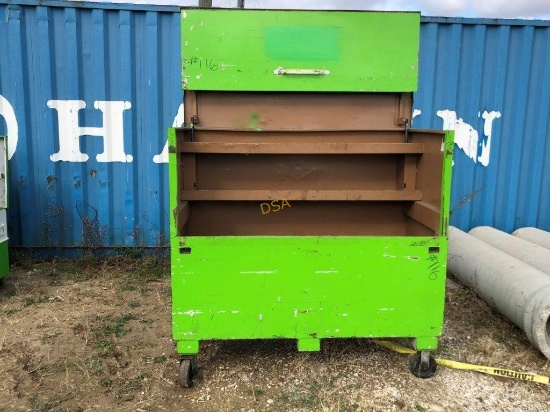 3'x 4' Job Site Tool Box on Casters