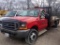 2001 Ford F550XL Super Duty Flatbed Truck,
