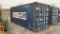 20' Steel Shipping Container,