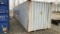 40' Steel Shipping Container,