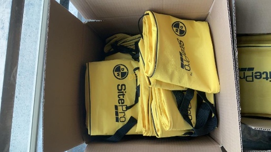 Box of Unused Site Pro Tripod Bags