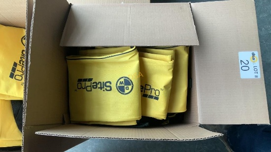 Box of Unused Site Pro Tripod Bags